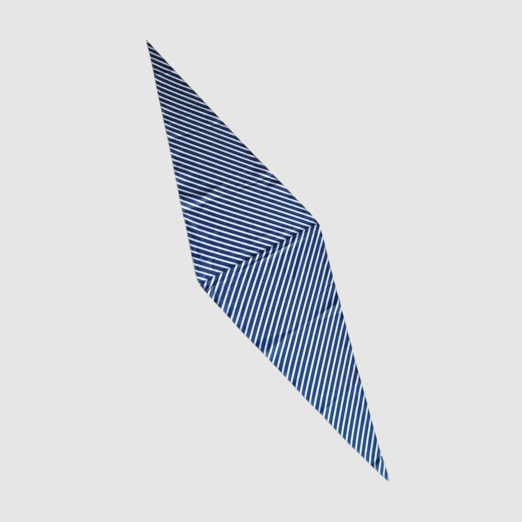 Arrombo Scarf — Blue Stripe - PINTO HERVIA