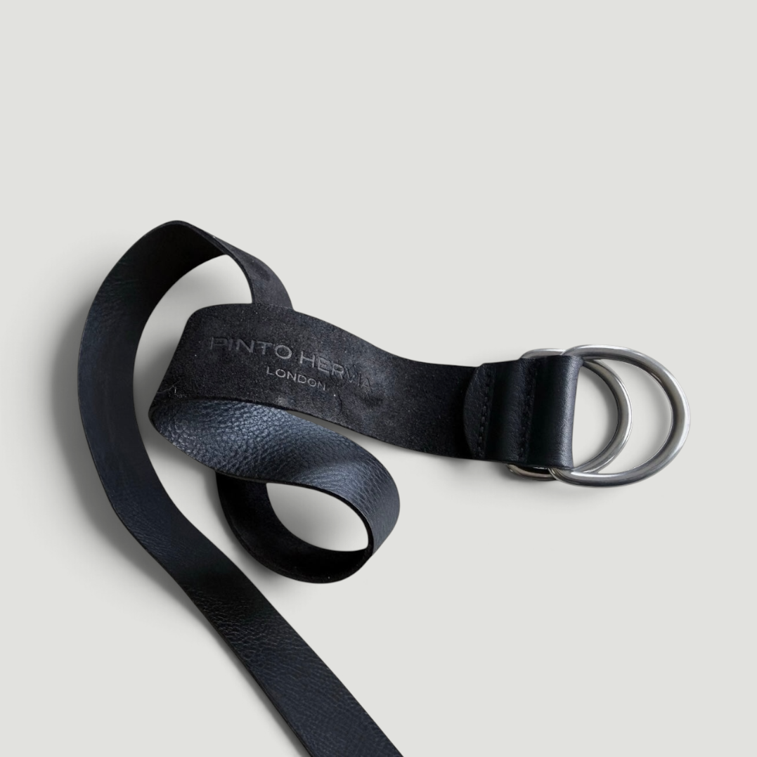 Axis Belt - Black - PINTO HERVIA