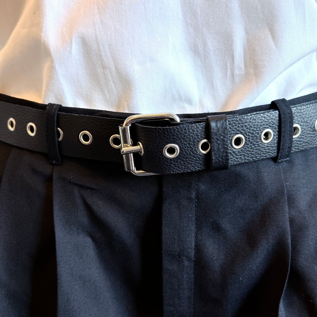 Aegis Belt - Black - PINTO HERVIA