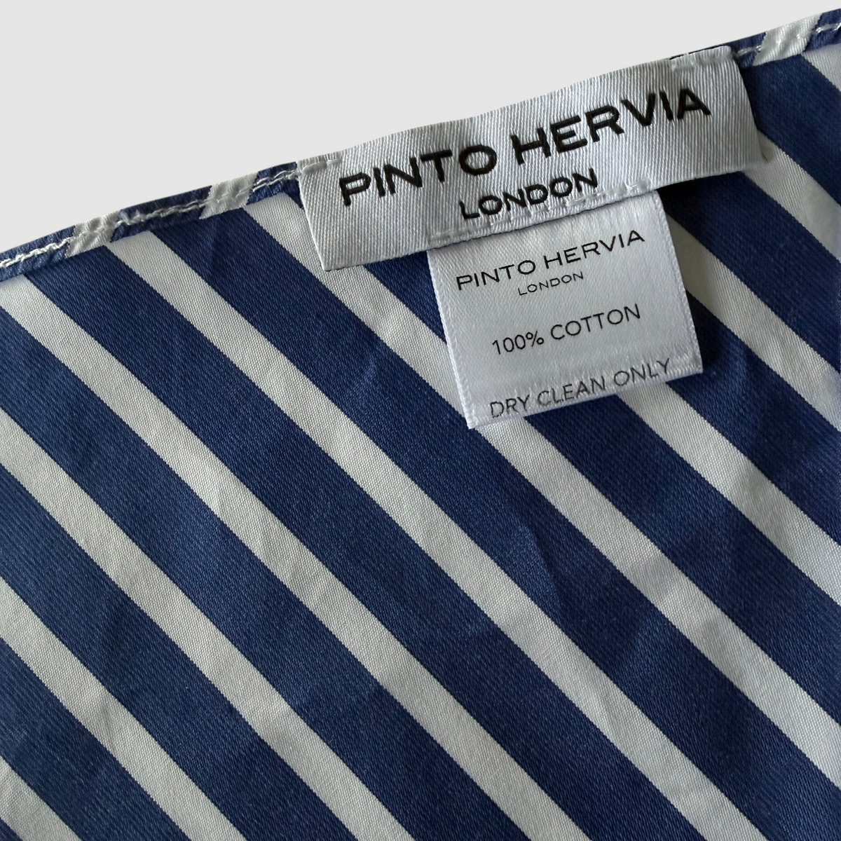 Arrombo Scarf — Blue Stripe - PINTO HERVIA