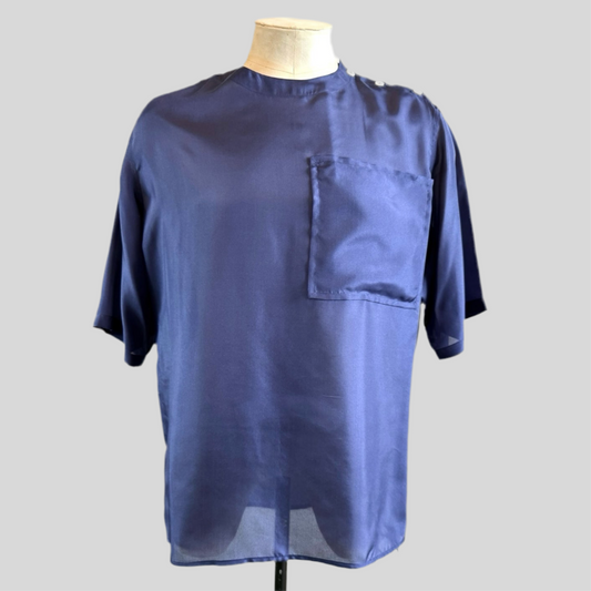 Shirt 4 Aries Button T-Shirt Silk