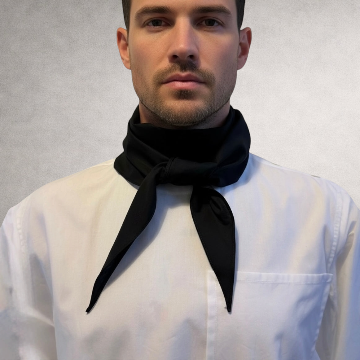 Arrombo Scarf - Black - PINTO HERVIA