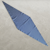 Arrombo Scarf — Blue Stripe - PINTO HERVIA