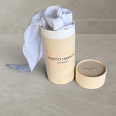 Arrombo Scarf - White Poplin - PINTO HERVIA