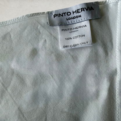Arrombo Scarf - White Poplin - PINTO HERVIA