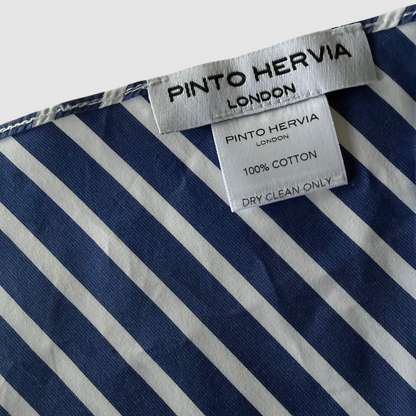 Arrombo Scarf — Blue Stripe - PINTO HERVIA