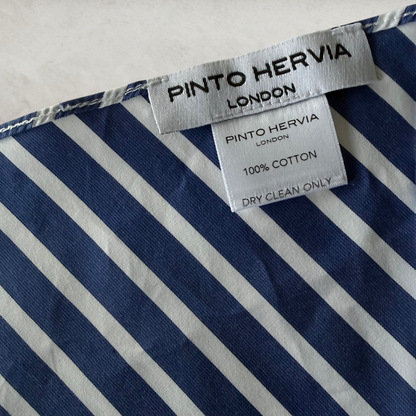 Arrombo Scarf — Blue Stripe - PINTO HERVIA