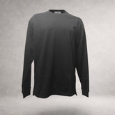 Black Atlas long sleeve jersey top with extended back hem made in England
